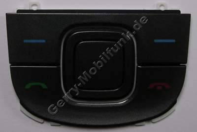 Navigationstasten schwarz Nokia 3600 Slide original Tastenmatte Mentasten black Tastatur