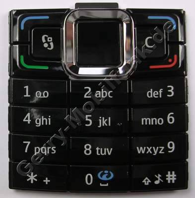 Telefon Tastatur schwarz Nokia E90 original Tastenmatte Telefon black