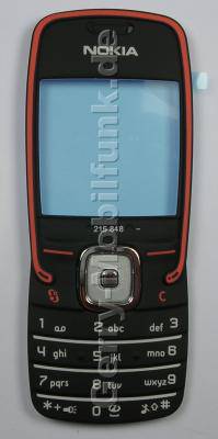 Tastenmatte Nokia 5500 special red Original Tasten rot mit Displayscheibe