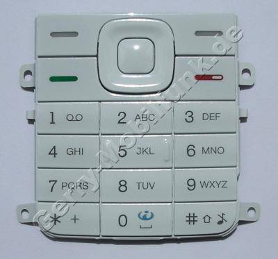 Tastenmatte weiss Nokia 5310 original Tastatur wei�