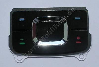 Slide-Tastenmatte schwarz Original Nokia 6500 Slide Tastatur der Menütasten black