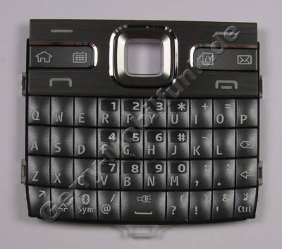 Tastenmatte grey Nokia E72 original Tastatur grau mit englischer Tastaturbelegung QWERTY