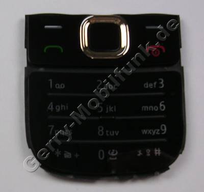 Tastenmatte schwarz gold original Nokia 2700 Classic Tastatur black gold