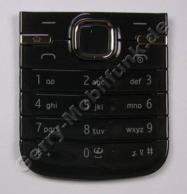 Tastenmatte schwarz Nokia 6730 Classic original Tastaturmatte black