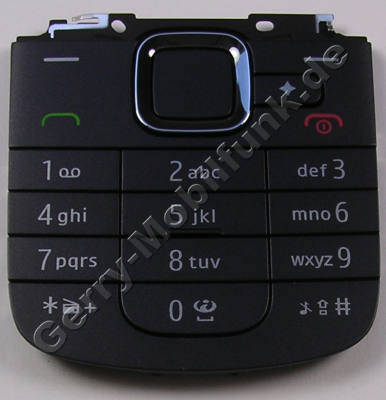 Tastenmatte schwarz Nokia 2710 Navigator original Tastatur black