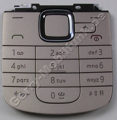 Tastenmatte silber Nokia 2710 Navigator original Tastatur silver