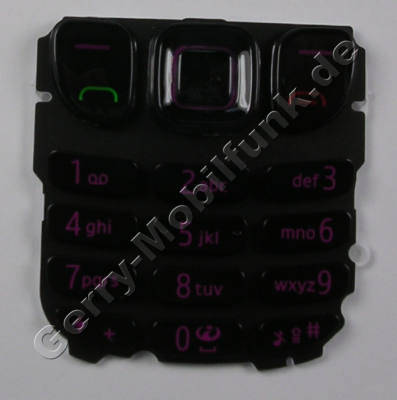 Tastenmatte pink Nokia 6303 Classic original, Tastaturmatte