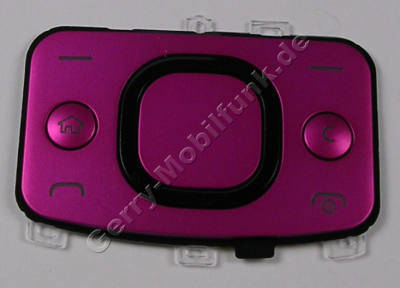 Navi Tastenmatte pink Nokia 6700 Slide original Mentastatur