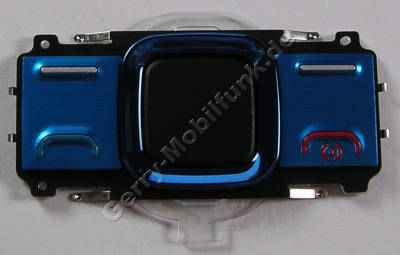 Navigationstastenmatte blau Nokia 7100 Supernova original Tastenmatte Mentasten, Navi Tastatur fresh blue