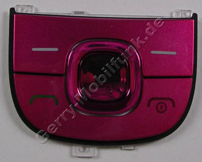 Navi Tastenmatte hot pink Nokia 2220 Slide original Mentastatur