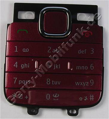 Tastenmatte magenta Nokia C2-00 original Tastaurmatte rot
