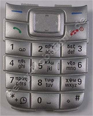 Tastenmatte original Nokia 1112 griechische Tastatur Beschriftung