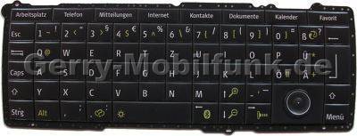 Tastenmatte für Nokia 9500 deutsch Tastaturbelegung PDA-Tastatur