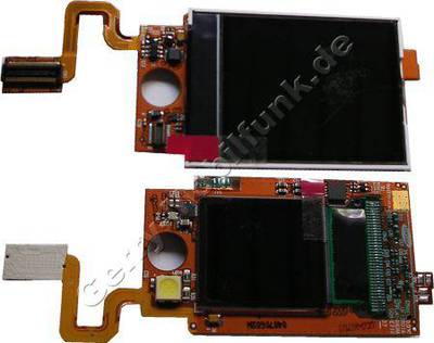 LCD-Display für Samsung E710 komplettes Displaymodul mit Flexkabel, Lautsprecher und Mikrofon, innen und Außendisplay (Ersatzdisplay - Farbdisplay)