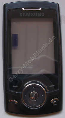 Oberschale Display Samsung U600 original Cover vom Schieber mit Displayscheibe incl. Mentasten und Sensor Elektronik