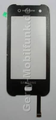 Touchscreen, Groe Displayscheibe Samsung SGH F700 QBowl original Scheibe vom Display mit Touchscreen