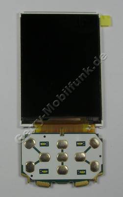 Displaymodul Samsung GT-S3500 LCD, Farbdisplay mit Tastaturmodul Menütasten