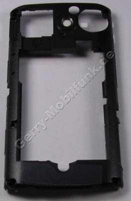 Gehuserahmen schwarz Samsung GT I8320 original Gehusetrger black, Mittelrahmen, Unterschale mit Kamerascheibe (Vodafone 360 H1)