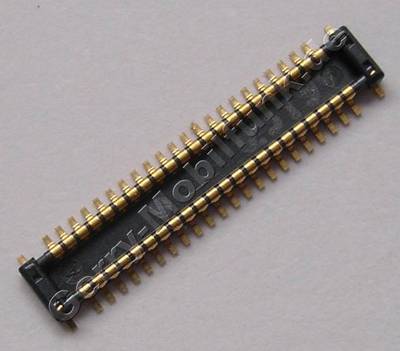Display-Konnektor, Board to Board Konnektor Samsung i9301 Galaxy S3 Neo 44 poliger BTB Connector, L�tbauteil, Anschlu�buchse vom Displaymodul