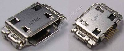 Micro-USB Buchse Samsung GT-S7230 Wave 723 USB Konnektor, Lötbauteil, Ladebuchse