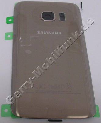 Akkufachdeckel gold Samsung SM-G930F Galaxy S7 - Battery Cover Gold 
