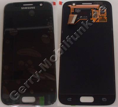 Displaymodul schwarz Samsung G930F Galaxy S7 original Displaymodul mit Touchpanel ( Scheibe ) black ( SVC LCD ASSY-SM-G930F OCTA )