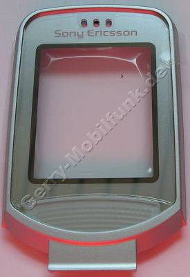 Unterschale Klappe mit Displayscheibe gro� SonyEricsson W300i Scheibe vom gro�en Display mit Oberschale, Cover