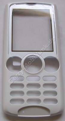 Original Oberschale SonyEricsson W810i weiss Cover mit Displayscheibe