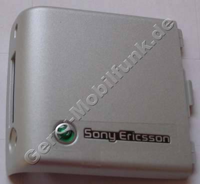 Akkufachdeckel SonyEricsson K800i silber original Batteriefachdeckel  Akku-Cover