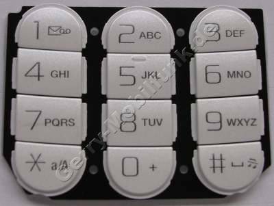 Tatenmatte Telefon weiss SonyEricsson W850i original Tastatur