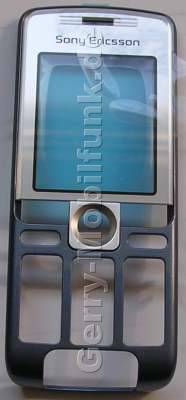 Oberschale SonyEricsson K310i blau, Cover mit Displayscheibe