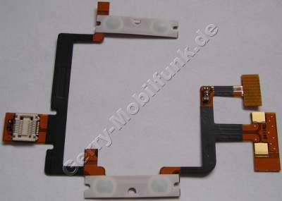 Flexband SonyEricsson W710i Flexfolie, Flachbandkabel, Verbindungskabel mit Seitenschaltern