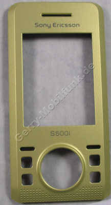 Oberschale gelb Schieber SonyEricsson S500i original Cover