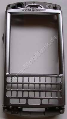 Oberschale SonyEricsson P990i original Cover incl. der Tastenmatten Playertaste, Kamerataste, Zurücktaste, Internettaste, Einschalttaste, Infrarotfenster
