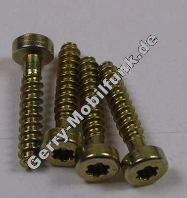 4 St�ck Schrauben 1,8 x 9,5mm SonyEricsson P990i original Schraubenset, Schrauben der Unterschale unten (lang)