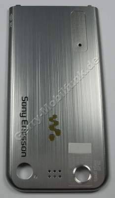 Akkufachdeckel silber SonyEricsson W890i original Batteriefachdeckel, Akku Cover