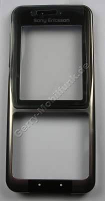Oberschale silber SonyEricsson K530i original Cover mit Displayscheibe