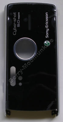 Unterschale silber/blau SonyEricsson K850i original Gehäusrahmen mit blauem Ring und Rahmen, Antennecover