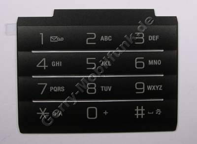 Tastenmatte schwarz SonyEricsson C905 original Tastatur, Tastenfeld vom Telefon, Telefontastatur black