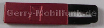 Oberschale rot SonyEricsson G900i Cover latin red mit Displayscheibe