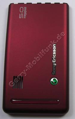 Akkufachdeckel rot SonyEricsson G900i Battery Cover latin red Batteriefachdeckel