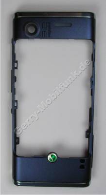 Unterschale blau, Geh�userahmen SonyEricsson W595i Backcover, Akkutr�ger Active blau, blue