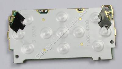 Tastaturmodul der Menütasten SonyEricsson W595i DomeSheet, tastaturfolie mit Modul der Tasten im Schieber-Oberteile, Navigationstasten Modul
