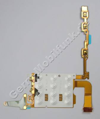 Tastaturmodul der Telefontasten SonyEricsson W595i DomeSheet, Tastaturfolie mit Modul der T9 Tasten im Unterteile, Zahlentasten Modul