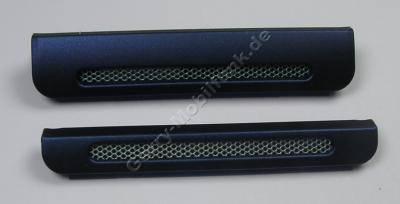 Blenden blau SonyEricsson W595i Top-Cover  plus  Bottom-Cover Cap Active blue, Zierblenden oben und unten
