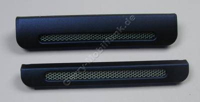 Blenden blau SonyEricsson W595i Top-Cover plus Bottom-Cover Cap Active blue, Zierblenden oben und unten