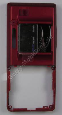 Abdeckung Antenne rot SonyEricsson K810i original Cover der Antenne, Antennengeh�use mit Abdeckung der Kamera, Kameraklappe, Kameraschieber puls red