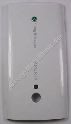 Akkufachdeckel weiss SonyEricsson Xperia X10 Batteriefachdeckel white