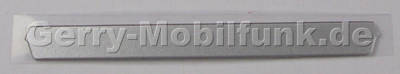 Schraubenabdeckung silber Rckseite Oberschale SonyEricsson C905 Logolabel der Rckseite ber dem Dekoplate