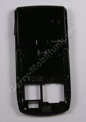 Unterschale schwarz LG KE500 original Back-Cover mit Seitentasten, Lautst�rketaste, Kamerataste, Abdeckung Headsetanschlu�, Akkuverschlu�, black